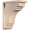 Ekena Millwork Pescadero Smooth Corbel w/Backplate, Douglas Fir, 7 1/2"W x 14"D x 18"H COR08X14X18PEC01SDF - alternate 1